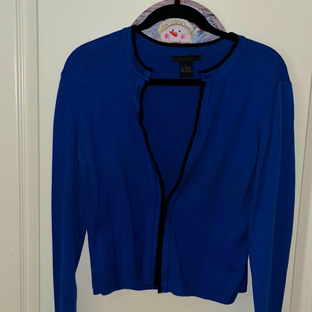 Blue and Black Sweater